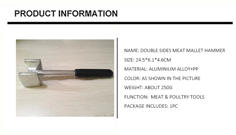 Aluminium mallet meat tenderizer steak aluminium mallet meat tenderizer steak - - Aluminium mallet meat tenderizer steak - photo HTB1NOi.BOCYBuNkHFCcq6AHtVXaF - Aluminium mallet meat tenderizer steak aluminium mallet meat tenderizer steak - - Aluminium mallet meat tenderizer steak