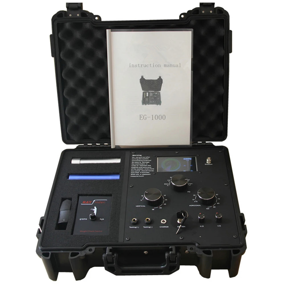 EG-1000 Underground Metal Detector EG1000 Gold and Treassure Finder 50m Detecting Depth 1000m Detecting Range
EG-1000 Underground Metal Detector EG1000 Gold and Treassure Finder 50m Detecting Depth 1000m Detecting Range