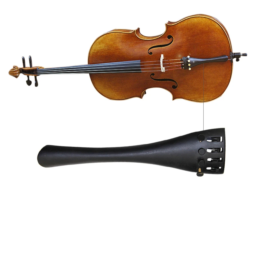 MUKU Cello Tailpiece Aluminum Alloy Tailpiece with Adjustable Tailgut for 3/4 4/4 Cello String Instruments Parts
MUKU Cello Tailpiece Aluminum Alloy Tailpiece with Adjustable Tailgut for 3/4 4/4 Cello String Instruments Parts
