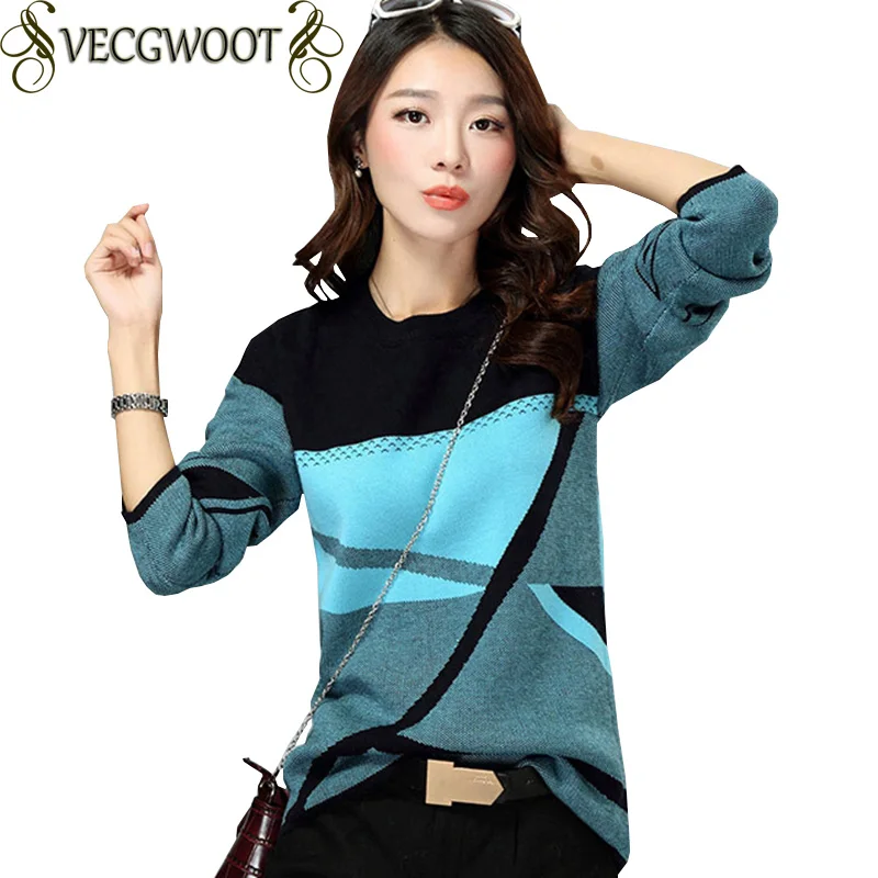 2019 Spring/Autumn New Women Sweaters knit Large size Knitted Pullover Sweaters Female Long sleeve Winter Sweater Women X728
2019 Spring/Autumn New Women Sweaters knit Large size Knitted Pullover Sweaters Female Long sleeve Winter Sweater Women X728
