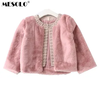 MESOLO Baby Girls Jacket 2019 New Winte Real Plush Faux Fur Cotton Thicker Long Sleeve Party Wedding Caot for Girls Kids Cloth
MESOLO Baby Girls Jacket 2019 New Winte Real Plush Faux Fur Cotton Thicker Long Sleeve Party Wedding Caot for Girls Kids Cloth