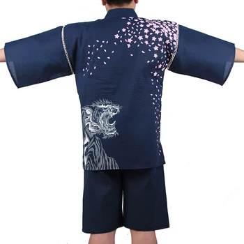 Spring Men 95% cotton Japan kimono pajamas sets simple short-sleeve sleep lounge Couple robe sets male sleepwear pyjama A52510
Spring Men 95% cotton Japan kimono pajamas sets simple short-sleeve sleep lounge Couple robe sets male sleepwear pyjama A52510