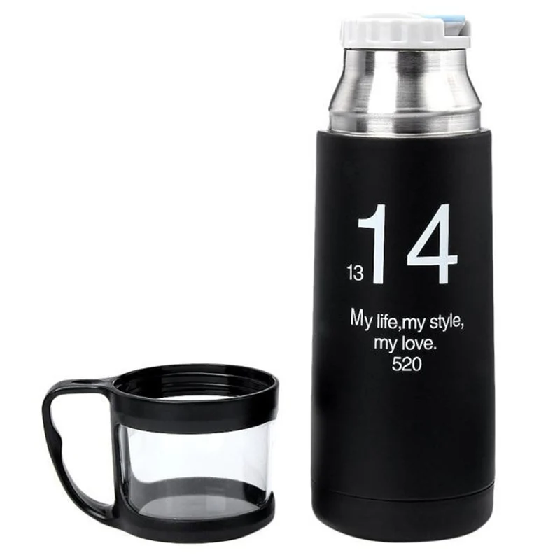 White Creative Travel Thermo Mug Flask Coffee Cup Vacuum Insulated 350ml Stainless Steel Thermos Portable Student Water Bottle
White Creative Travel Thermo Mug Flask Coffee Cup Vacuum Insulated 350ml Stainless Steel Thermos Portable Student Water Bottle