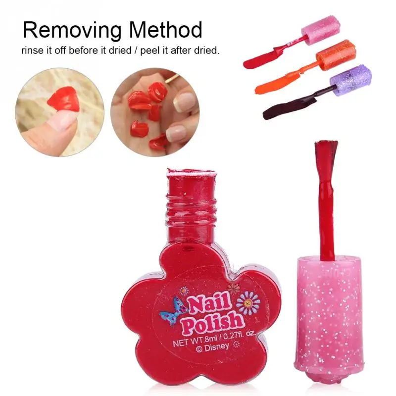 Disney 3pcs/set Kids Nail Polish Non-toxic Tear Girls Water Soluble Makeup Based Washable Nail Polish Set Pretend toy
Disney 3pcs/set Kids Nail Polish Non-toxic Tear Girls Water Soluble Makeup Based Washable Nail Polish Set Pretend toy