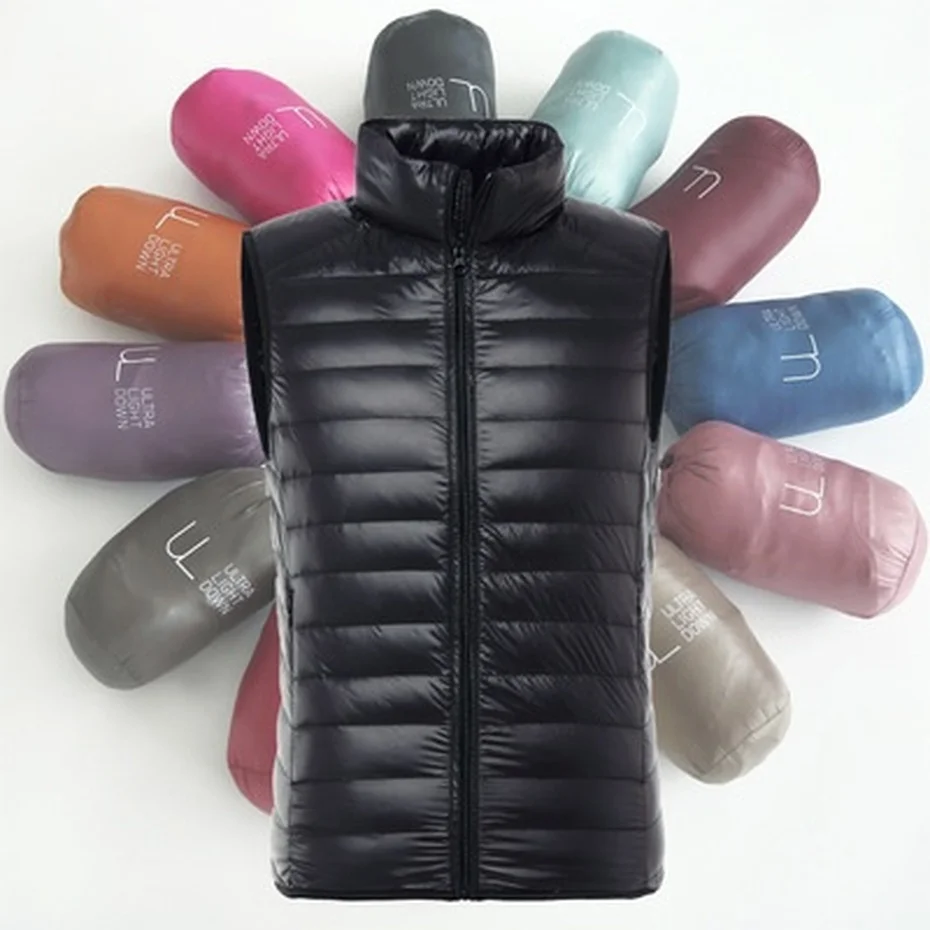 ZOGAA Winter Men Ultra Light Duck Down Vest Jacket Men's Cotton Warm Vest Jacket Male Casual Short Sleeveless Waistcoat 2019 New
ZOGAA Winter Men Ultra Light Duck Down Vest Jacket Men's Cotton Warm Vest Jacket Male Casual Short Sleeveless Waistcoat 2019 New