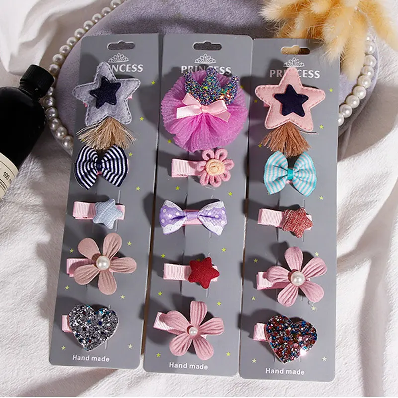 5PCS/Pack Hair Accessories Cartoon Crown Bow Girls Cute Hairpins Handmade Princess Gift Barrettes Headwear Kids Headband
5PCS/Pack Hair Accessories Cartoon Crown Bow Girls Cute Hairpins Handmade Princess Gift Barrettes Headwear Kids Headband
