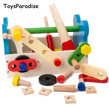 2019 New Arrival Simulation Maintenance Tool Toys Portable Toolbox Wooden Toys For Kids Pretend Play Boy Gift Educational Animal
2019 New Arrival Simulation Maintenance Tool Toys Portable Toolbox Wooden Toys For Kids Pretend Play Boy Gift Educational Animal