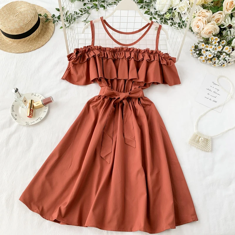 French Super Immortal First Love 2019 Popular New Perspective Round Collar Lotus Leaf Edge A-shaped
French Super Immortal First Love 2019 Popular New Perspective Round Collar Lotus Leaf Edge A-shaped