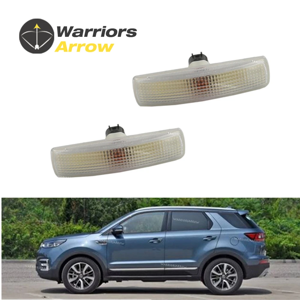 2Pcs For Land Rover LR4 LR3 LR2 Discovery Freelander Range Rover Sport 2005-2015 Clear Side Marker Repeater Signal Lamp Light
2Pcs For Land Rover LR4 LR3 LR2 Discovery Freelander Range Rover Sport 2005-2015 Clear Side Marker Repeater Signal Lamp Light