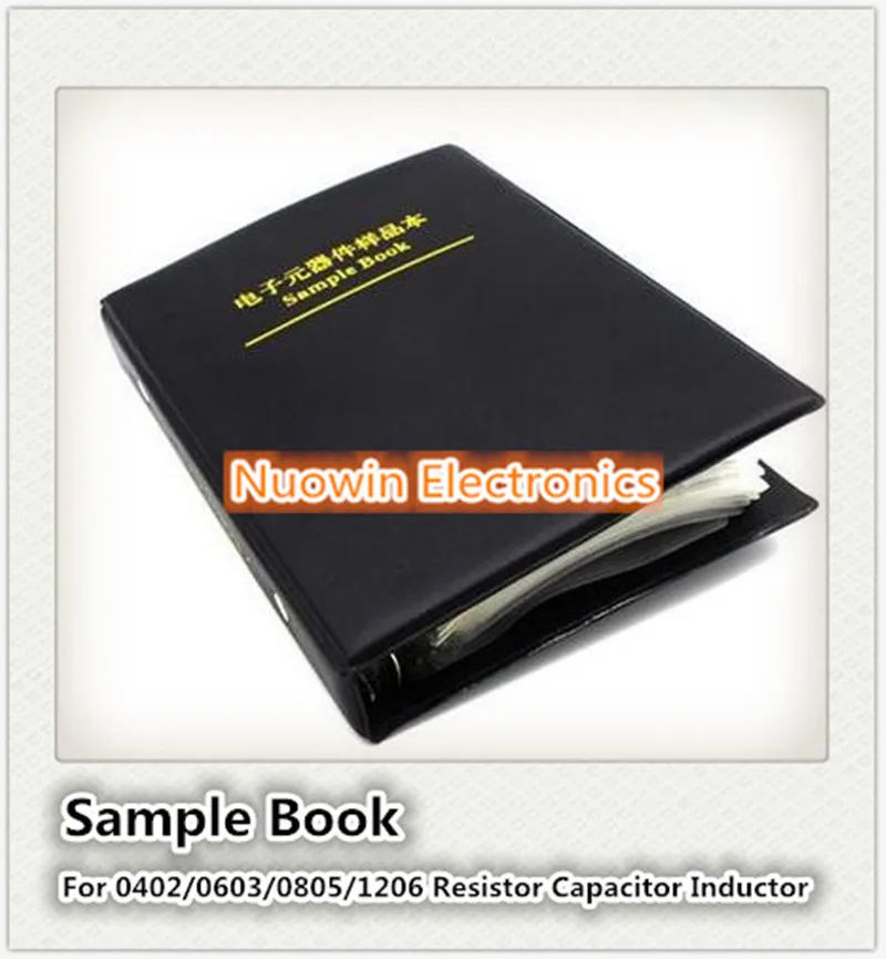 Resistor Capacitor Inductor Blank SMD Components Empty Sample Book For 0402/0603/0805/1206 Electronic Component
Resistor Capacitor Inductor Blank SMD Components Empty Sample Book For 0402/0603/0805/1206 Electronic Component