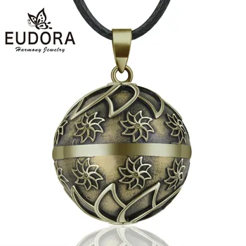 EUDORA 20mm Copper Flowers Ball Harmony Bola Ball Pendant Necklace Chime Balls for Pregnancy Women Baby Vintage Jewelry N14NB342
EUDORA 20mm Copper Flowers Ball Harmony Bola Ball Pendant Necklace Chime Balls for Pregnancy Women Baby Vintage Jewelry N14NB342