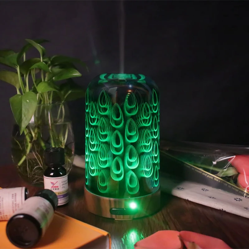 New 100Ml Aromatherapy Essential Oil Diffuser Electric Heating Air Humidifier Peacock Pattern 7 Colors Changing Led Home Night
New 100Ml Aromatherapy Essential Oil Diffuser Electric Heating Air Humidifier Peacock Pattern 7 Colors Changing Led Home Night