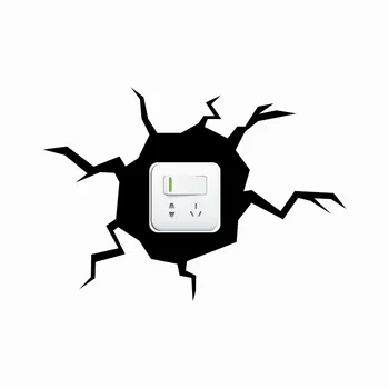 KG-185 European Style Click The Big Hole Switch Sticker Creative Cartoon Vinyl Wall Sticker Home Wallpaper
KG-185 European Style Click The Big Hole Switch Sticker Creative Cartoon Vinyl Wall Sticker Home Wallpaper
