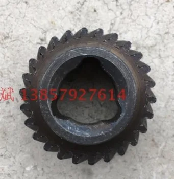 Outer D:37MM Inner D:26MM Thickness:23mm 26teeths Three slot Three-purpose percussive drill gear
Outer D:37MM Inner D:26MM Thickness:23mm 26teeths Three slot Three-purpose percussive drill gear