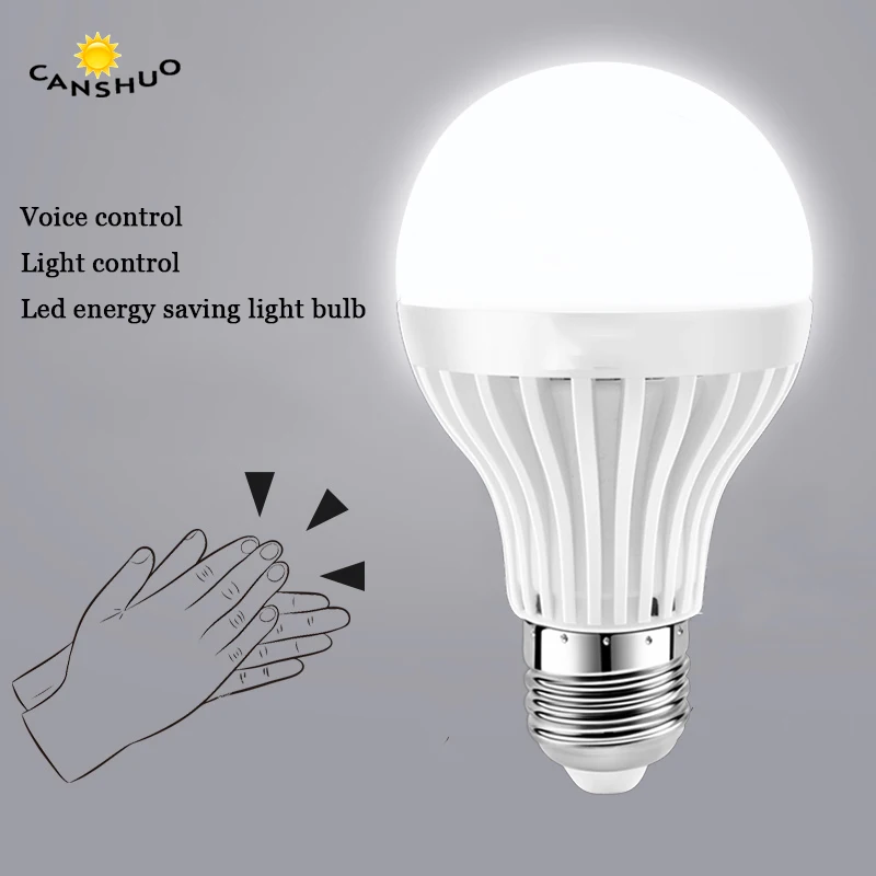 AC220V E27 LED Bulb Lamp Sound Sensor/Light Control SMD 2835 LED light 3W 5W 7W 9W 12W For Corridor Balcony Emergency Lighting
AC220V E27 LED Bulb Lamp Sound Sensor/Light Control SMD 2835 LED light 3W 5W 7W 9W 12W For Corridor Balcony Emergency Lighting