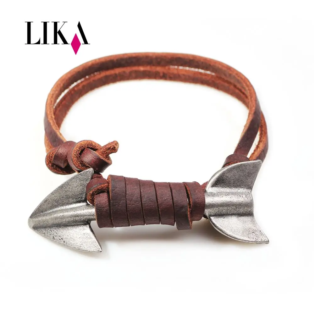 LIKA Vintage Genuine Cuff Leather Male Bracelet Punk Rock Jewelry Cowhide Leather Bracelets & Bangles For Men Jewelry Wristbands
LIKA Vintage Genuine Cuff Leather Male Bracelet Punk Rock Jewelry Cowhide Leather Bracelets & Bangles For Men Jewelry Wristbands