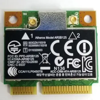 Card for Atheros AR5B125 WiFi Wireless PCI-E Card For SPS 675794-001 HP PN 670036-001
Card for Atheros AR5B125 WiFi Wireless PCI-E Card For SPS 675794-001 HP PN 670036-001