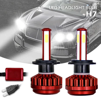 100W H7 12000LM 6000K High Power All-In-One LED Headlight Kit High/Low Beam Bulbs Automotive LED Headlamps Fit for Cars
100W H7 12000LM 6000K High Power All-In-One LED Headlight Kit High/Low Beam Bulbs Automotive LED Headlamps Fit for Cars