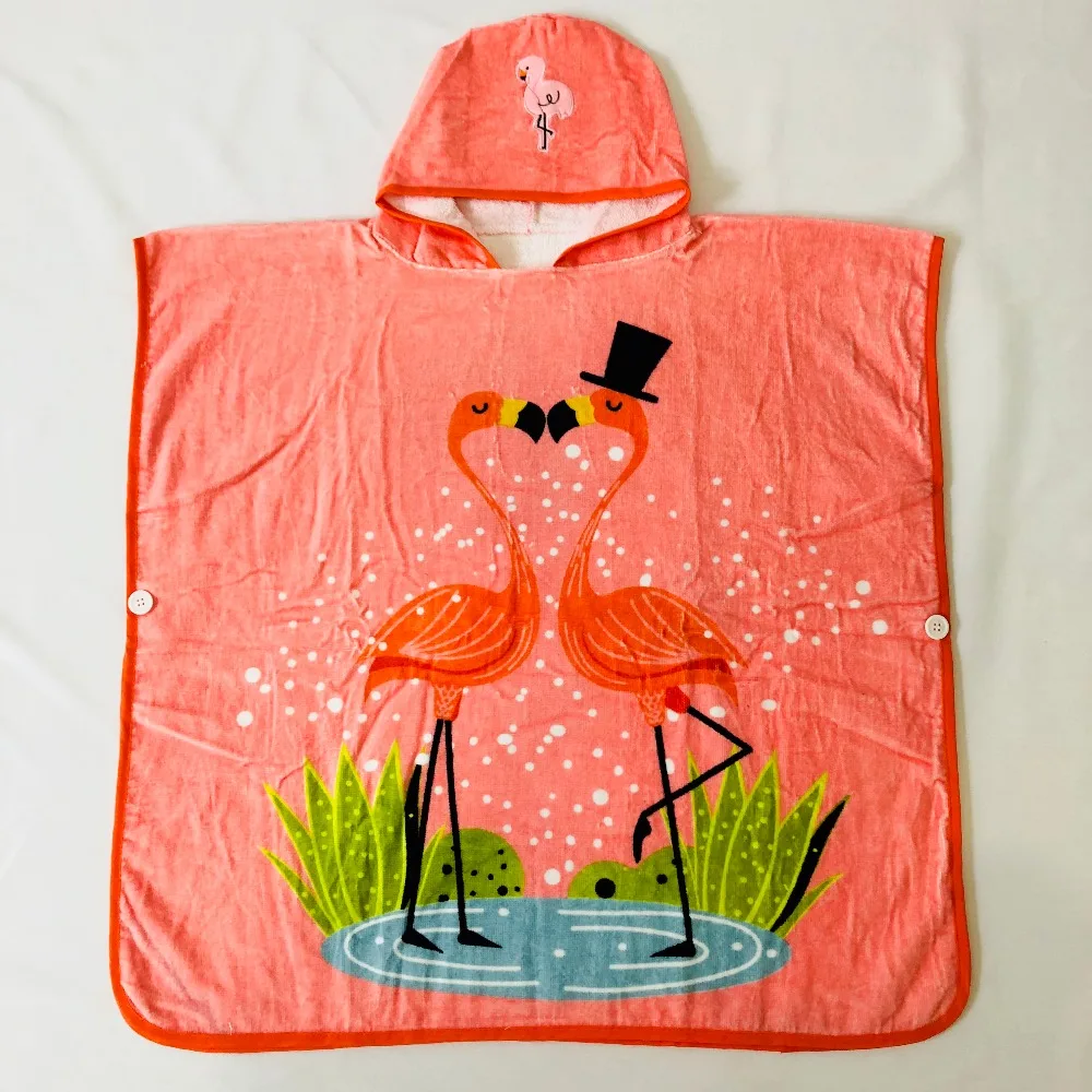 Large Size 70x70cm Pink Flamingo Colorful Bunny straberry Children's bathrobe/Infant hooded beach towel Ponchos
Large Size 70x70cm Pink Flamingo Colorful Bunny straberry Children's bathrobe/Infant hooded beach towel Ponchos