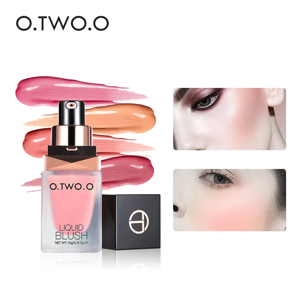 O.TWO.O Liquid Shimmer Blusher Cosmetic Natural Blend Blush For Facial Professional Long Lasting Moisture Cheek Use 4 Color
O.TWO.O Liquid Shimmer Blusher Cosmetic Natural Blend Blush For Facial Professional Long Lasting Moisture Cheek Use 4 Color