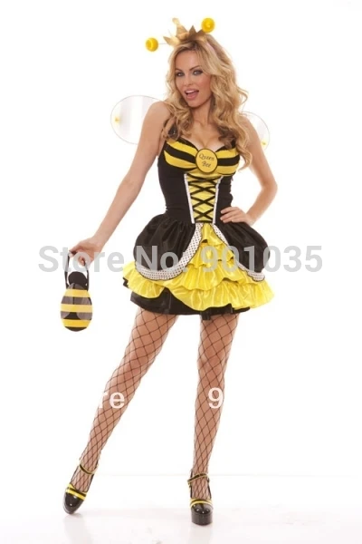 FREE SHIPPING S-2XL 533 queen bee costume holloween costume fancy dress costume
FREE SHIPPING S-2XL 533 queen bee costume holloween costume fancy dress costume