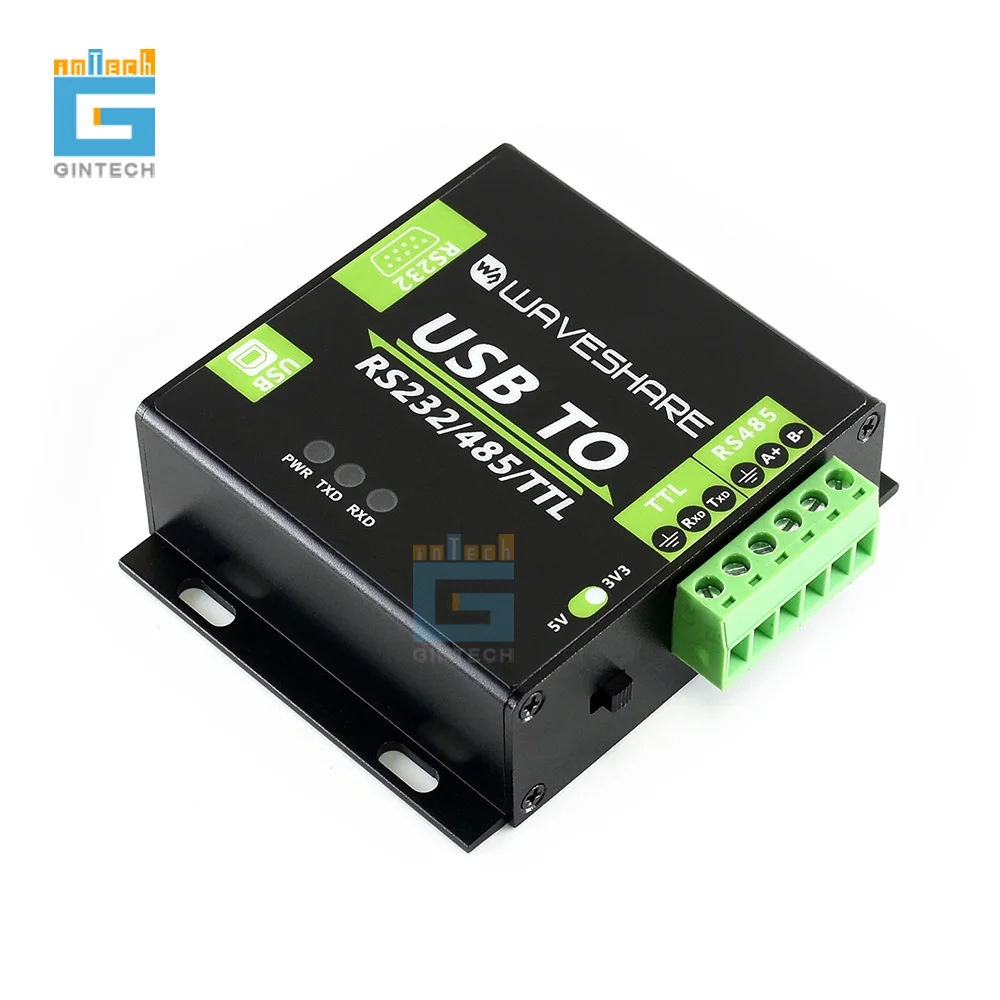 FT232RL RS232/RS485/TTL UART communication module Serial bidirectional Industrial grade with isolation
FT232RL RS232/RS485/TTL UART communication module Serial bidirectional Industrial grade with isolation