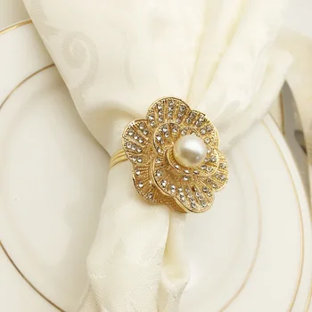 10PCS gold and silver pearl napkin buckle plum napkin ring mouth cloth ring alloy napkin ring
10PCS gold and silver pearl napkin buckle plum napkin ring mouth cloth ring alloy napkin ring