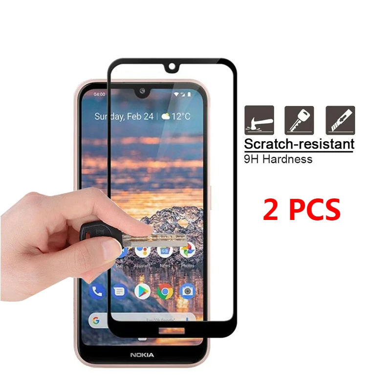 2PCS Full cover Tempered Glass For Nokia 3.2 9H screen protector FOR Nokia 4.2 2.2 6 5.1 7.1 3.1 plus X5 X3 X6 protective glass
2PCS Full cover Tempered Glass For Nokia 3.2 9H screen protector FOR Nokia 4.2 2.2 6 5.1 7.1 3.1 plus X5 X3 X6 protective glass