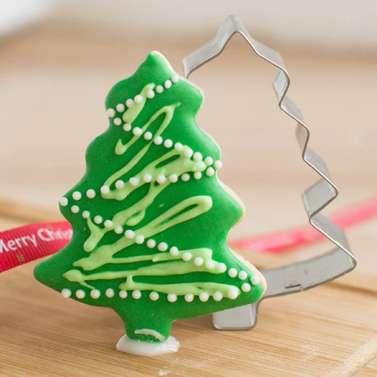 Christmas Tree Shaped Aluminium Mold Buscuit Tools Cookie Cake Mold Jelly Pastry Baking Cutter Mould Tool Drop Shipping HG-1650
Christmas Tree Shaped Aluminium Mold Buscuit Tools Cookie Cake Mold Jelly Pastry Baking Cutter Mould Tool Drop Shipping HG-1650