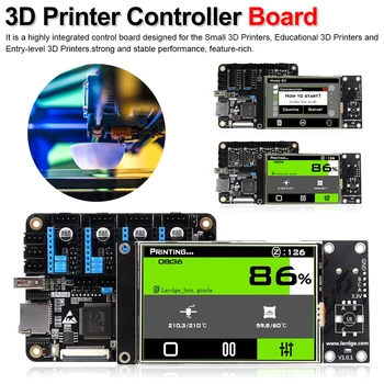 Printer motherboard LERDGE-X 3D Printer Controller Board with ARM 32 Bit Mainboard control with 3.5"Touch Screen
Printer motherboard LERDGE-X 3D Printer Controller Board with ARM 32 Bit Mainboard control with 3.5"Touch Screen