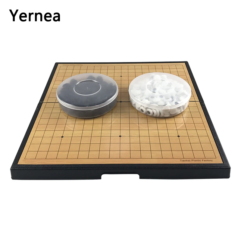 Yernea Children Go Game Portable Folding Go Game Large Magnet Magnetic Disks Children Go Go Set Plastic Chess Board Chess Game
Yernea Children Go Game Portable Folding Go Game Large Magnet Magnetic Disks Children Go Go Set Plastic Chess Board Chess Game