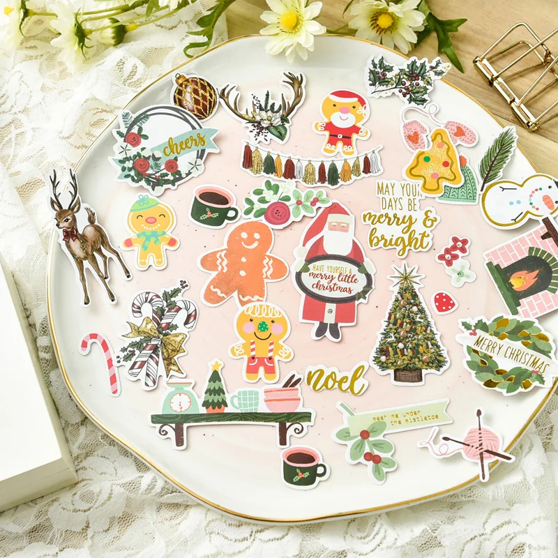 ZFPARTY 70pc Christmas Cardstock Die Cuts Stickers for Scrapbooking Happy Planner/Card Making/Journaling Project
ZFPARTY 70pc Christmas Cardstock Die Cuts Stickers for Scrapbooking Happy Planner/Card Making/Journaling Project