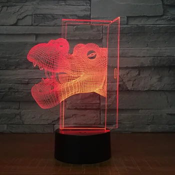 7 Color Gradual Change Dinosaur Head 3d Small Night Lamp Booth Decoration Usb Led Kids Lamp Christmas decorations 3d Light
7 Color Gradual Change Dinosaur Head 3d Small Night Lamp Booth Decoration Usb Led Kids Lamp Christmas decorations 3d Light