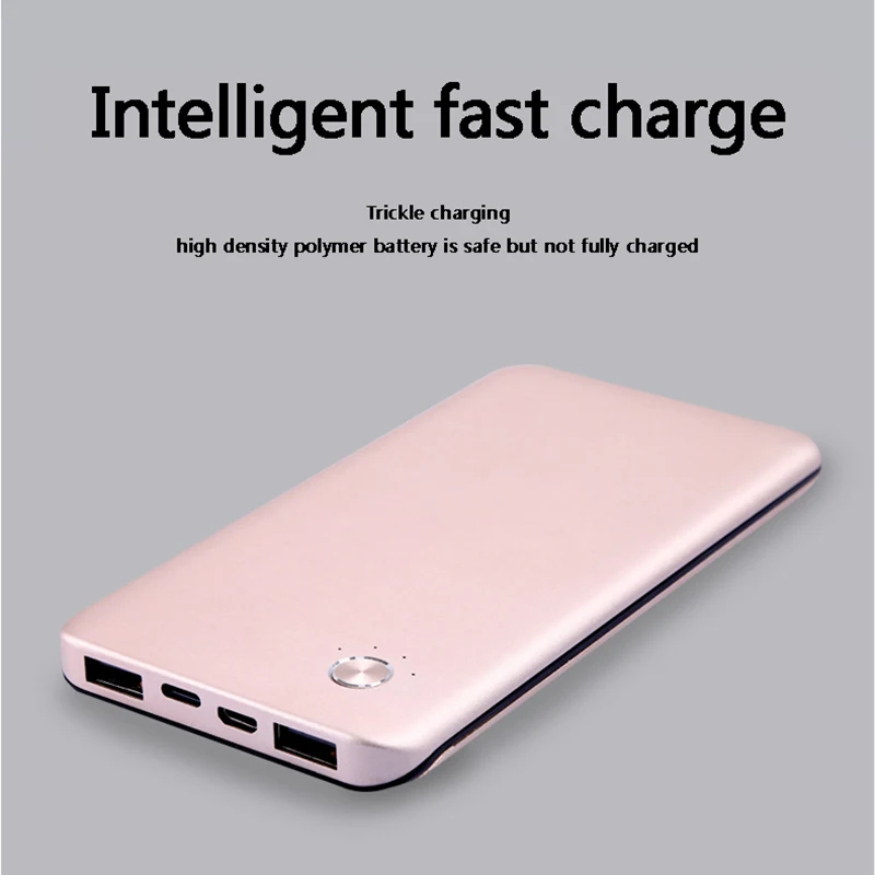 Power Bank 10000mAhultra-thin metal mobile power dual USB mobile phone charging treasure For iPhone6/7/8plus For xiaomi Hot sale
Power Bank 10000mAhultra-thin metal mobile power dual USB mobile phone charging treasure For iPhone6/7/8plus For xiaomi Hot sale