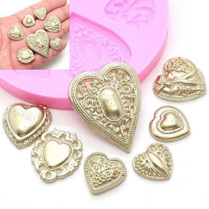 Heart Form Cake Mold Silicone Mold Baking Tools Fondant Cutters Cookie Cutter Soap Birthday Party Decorations Adult Wedding
Heart Form Cake Mold Silicone Mold Baking Tools Fondant Cutters Cookie Cutter Soap Birthday Party Decorations Adult Wedding