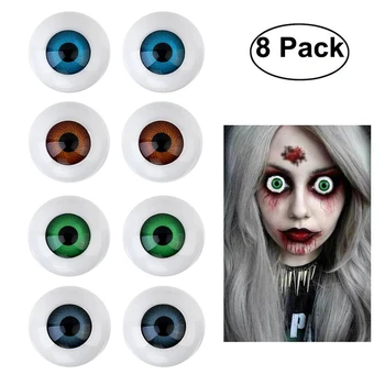 BESTOYARD 8 Pcs Hollow Eyeball Mask Halloween Horror Props Costume Plastic Eyeballs For Halloween
BESTOYARD 8 Pcs Hollow Eyeball Mask Halloween Horror Props Costume Plastic Eyeballs For Halloween