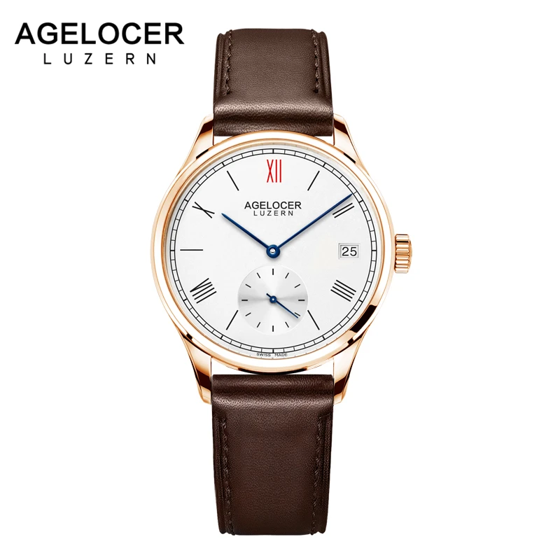AGELOCER Switzerland Women Brown Strap Dress Watches Luxury Gold Female Casual Watch Ladies Sapphire Mechanical Watch Clocks
AGELOCER Switzerland Women Brown Strap Dress Watches Luxury Gold Female Casual Watch Ladies Sapphire Mechanical Watch Clocks