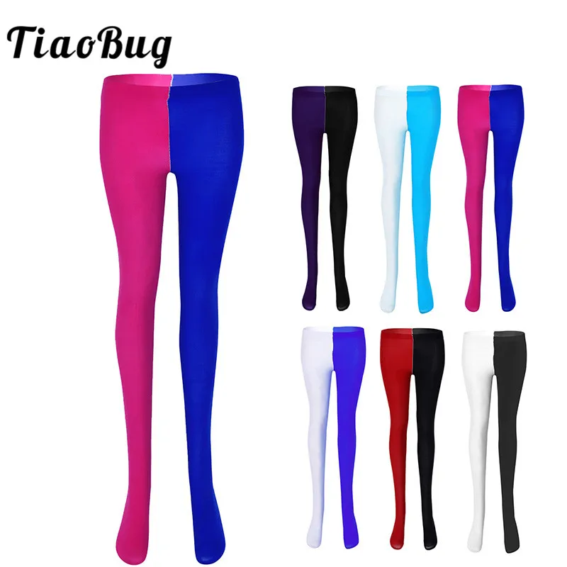 TiaoBug Unisex Adult Patchwork Halloween Cosplay Party Jester Clown Costume Full Footed Tights Pantyhose with Reinforced Toe
TiaoBug Unisex Adult Patchwork Halloween Cosplay Party Jester Clown Costume Full Footed Tights Pantyhose with Reinforced Toe
