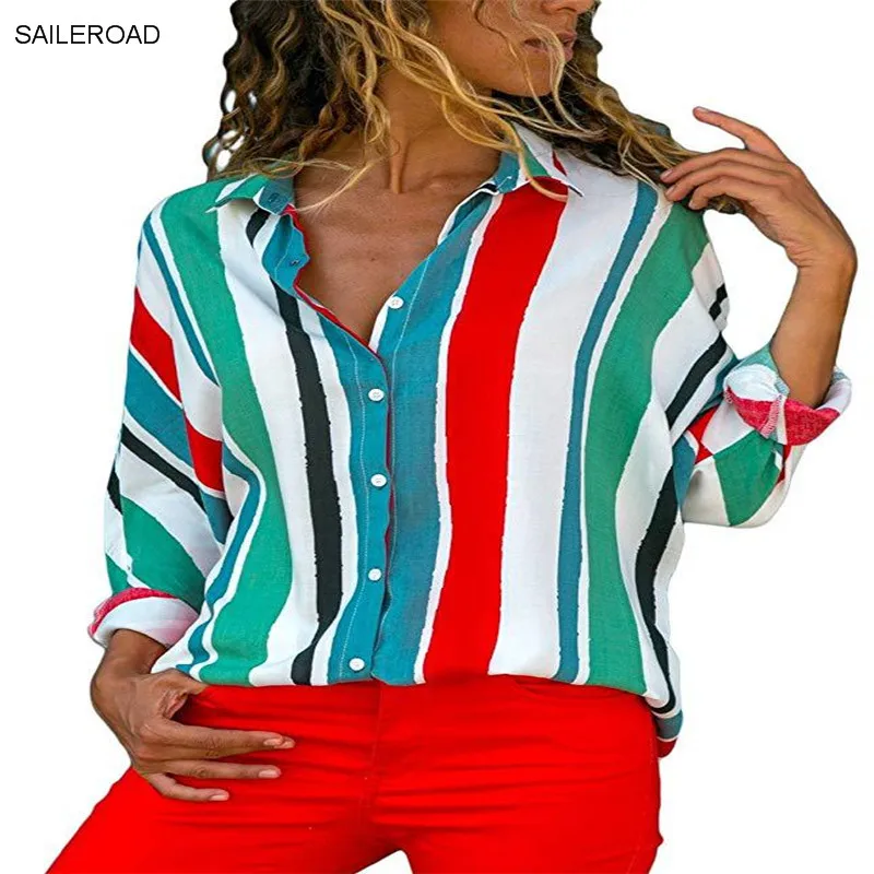 Spring Autumn Fashion Women Blouses And Shirts Casual Tops Loose Shirt Blusas Ladies Blouses Long Sleeves Striped Chiffon Shirts
Spring Autumn Fashion Women Blouses And Shirts Casual Tops Loose Shirt Blusas Ladies Blouses Long Sleeves Striped Chiffon Shirts