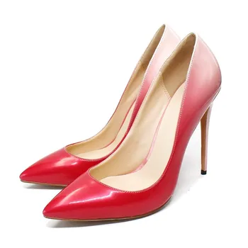 Luxury Shoes Wedding Party Pumps Big Size Women Fashion Leather Pointed Toe High Heel Ladies Office Gradient Color Shoes C006C
Luxury Shoes Wedding Party Pumps Big Size Women Fashion Leather Pointed Toe High Heel Ladies Office Gradient Color Shoes C006C