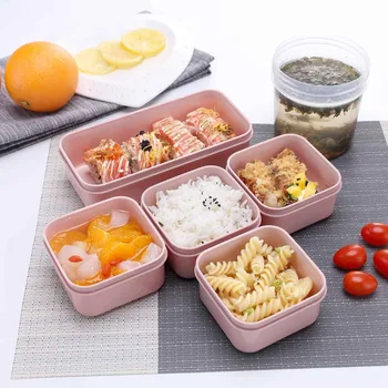 1 Set Portable Plastic Refrigerator Crisper Microwave Oven Lunch Box Rectangle Sealed Box Food Convenient Storage Box
1 Set Portable Plastic Refrigerator Crisper Microwave Oven Lunch Box Rectangle Sealed Box Food Convenient Storage Box