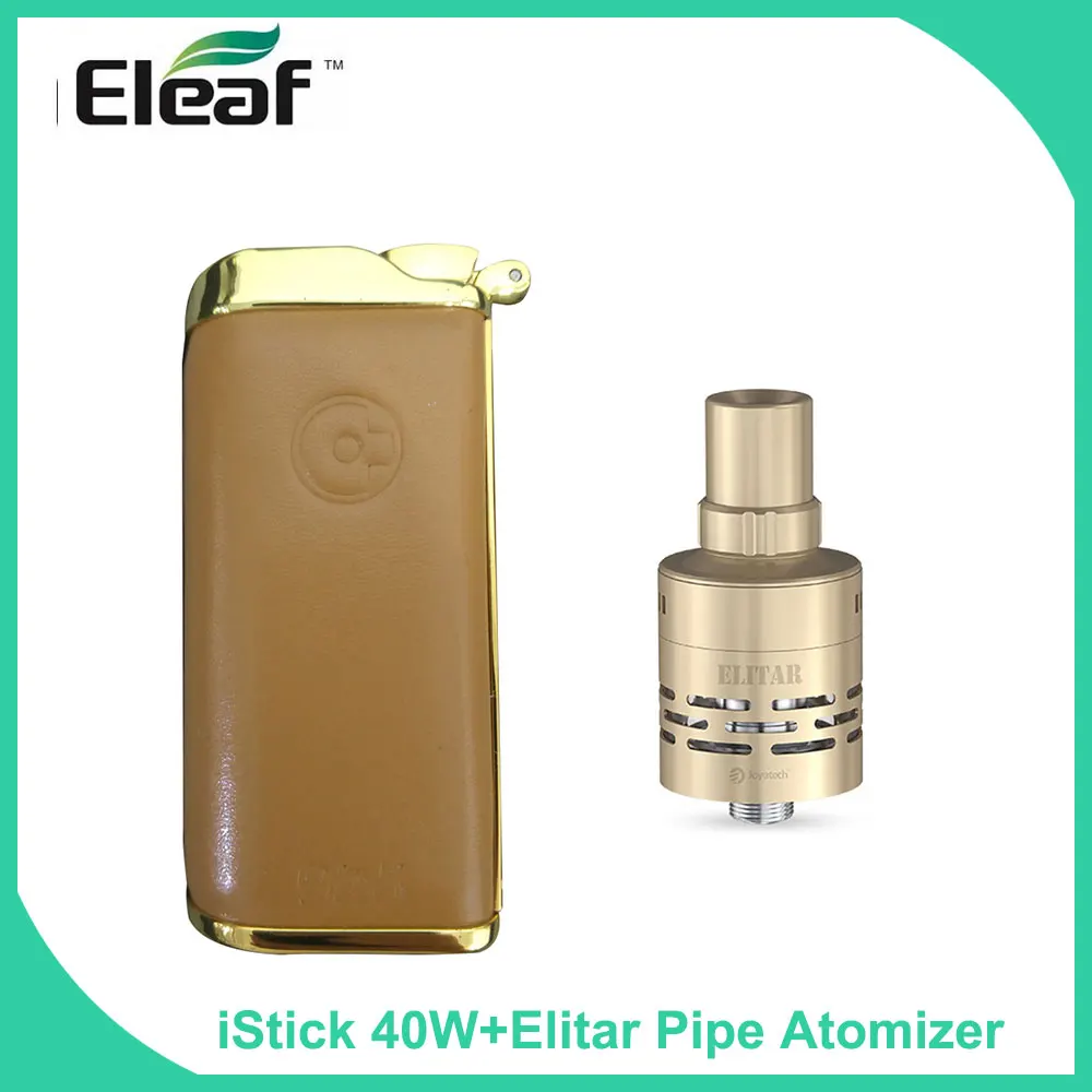 Original Eleaf iStick 40w Special Edition Mod With 2ml Joyetech Elitar Pipe Atomizer 2600mAh E-Cig
Original Eleaf iStick 40w Special Edition Mod With 2ml Joyetech Elitar Pipe Atomizer 2600mAh E-Cig