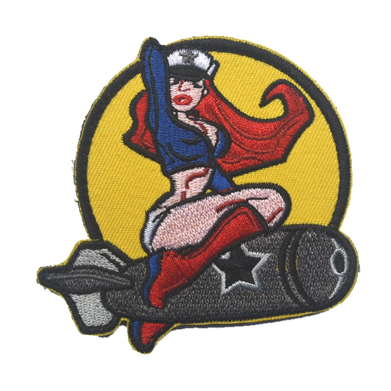 ISAF US PINUP GIRL Patch Tactical Badge Morale Patches Hook & Loop 3D 100% Embroidery Military Army Badges For Clothing
ISAF US PINUP GIRL Patch Tactical Badge Morale Patches Hook & Loop 3D 100% Embroidery Military Army Badges For Clothing