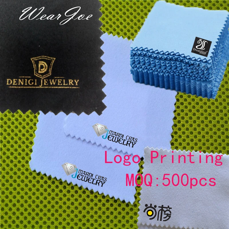 500pcs Custom LOGO Printed 12 Colors Available Silver Gold Jewelry Cleaning Polish Cloth Microfiber Anti-Tarnish Fabric Cleaner
500pcs Custom LOGO Printed 12 Colors Available Silver Gold Jewelry Cleaning Polish Cloth Microfiber Anti-Tarnish Fabric Cleaner