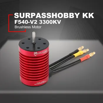 SURPASSHOBBY KK F540-V2/3650 V/6900 Brushless Motor 2S 3S for 1:10 GTR/Lexus RC Drift Racing Sensorless Truck Part
SURPASSHOBBY KK F540-V2/3650 V/6900 Brushless Motor 2S 3S for 1:10 GTR/Lexus RC Drift Racing Sensorless Truck Part