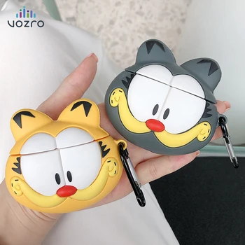 VOZRO Garfield Wireless Bluetooth Earphone Case For Apple AirPods Silicone Headphones Cases For Airpods 2 Protective Cover
VOZRO Garfield Wireless Bluetooth Earphone Case For Apple AirPods Silicone Headphones Cases For Airpods 2 Protective Cover