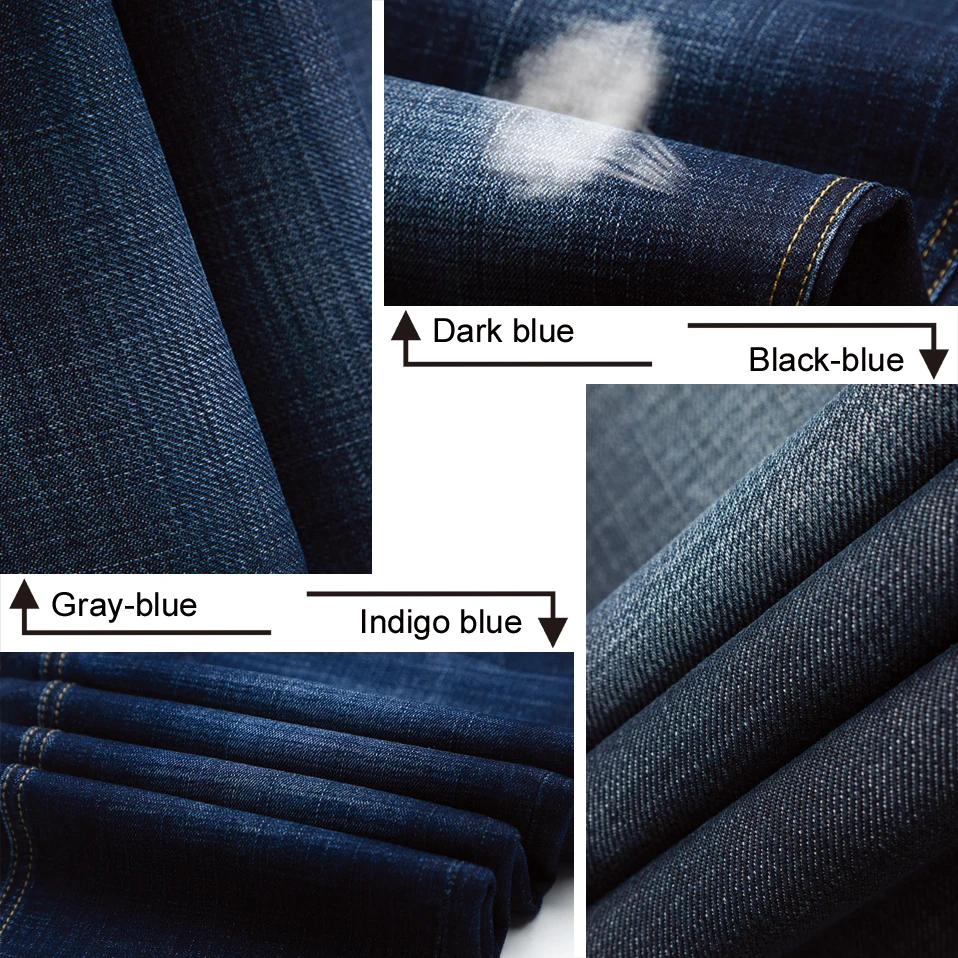 NIGRITY Man Jeans 2020 New Fashion Business Casual Denim Pants Men Straight Cut Slight Stretch Trousers Large Size 29-42 4 Color NIGRITY Man Jeans 2020 New Fashion Business Casual Denim Pants Men Straight Cut Slight Stretch Trousers Large Size 29-42 4 Color