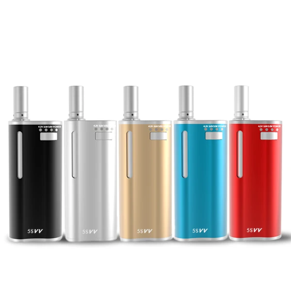 5S Vv Vaporizer Preheat 650Mah Wax Herbal Tank Vape Mods (3)