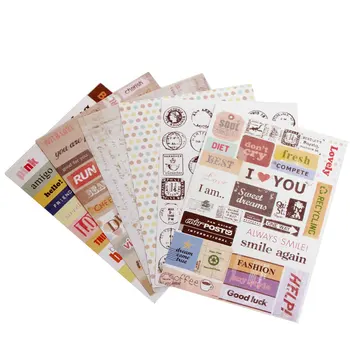 6 Sheets/pack Kawaii Sticker Diary Stickers Planner Stickers Sticky Notes Papeleria Stationery Office Supply
6 Sheets/pack Kawaii Sticker Diary Stickers Planner Stickers Sticky Notes Papeleria Stationery Office Supply