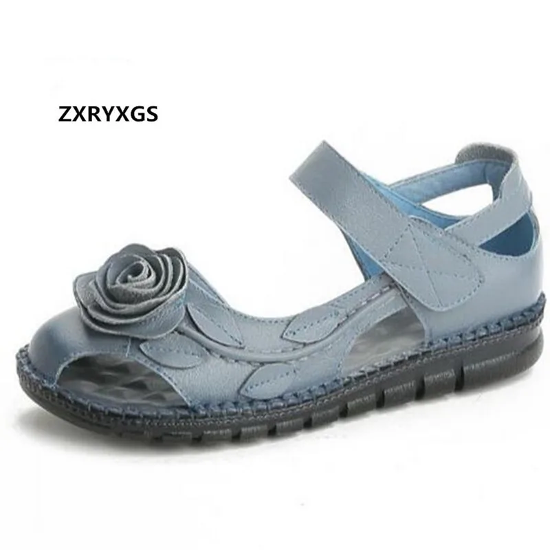 Hot 2019 New Handmade Flowers Cowhide Hollow Summer Shoes Woman Sandals Flat Soft Comfort Leisure Women Shoes Fashion Sandals
Hot 2019 New Handmade Flowers Cowhide Hollow Summer Shoes Woman Sandals Flat Soft Comfort Leisure Women Shoes Fashion Sandals